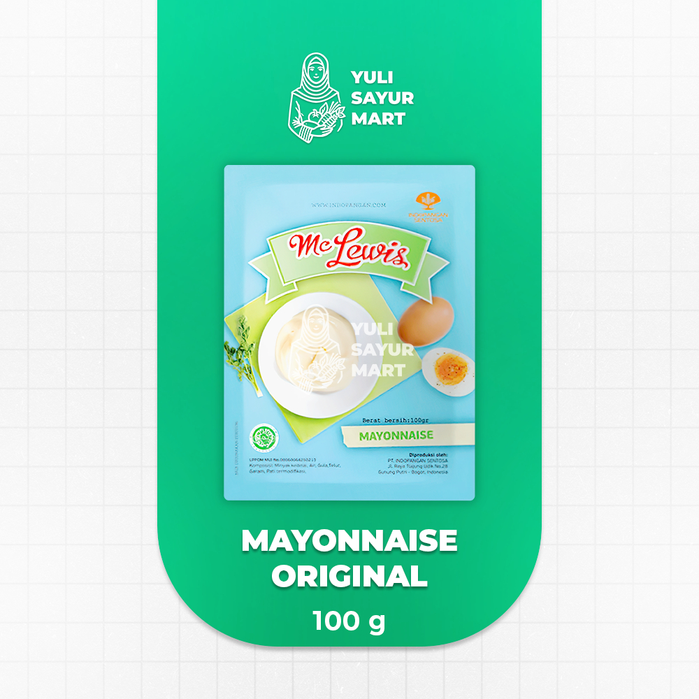 

Me Lewis Mayonnaise Original 100g - Yuli Sayur Mart