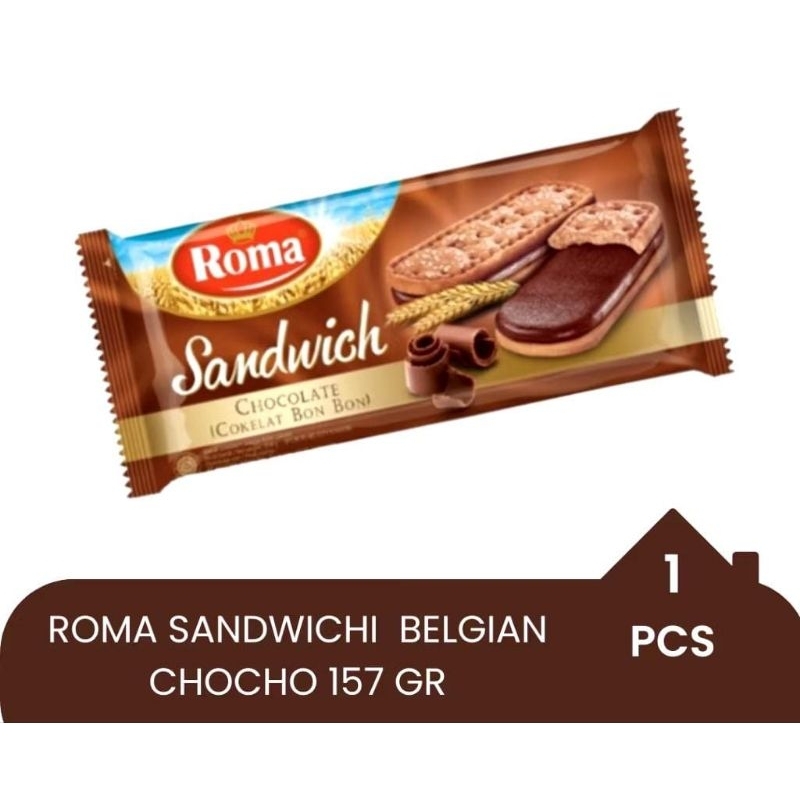 

Roma sandwich chocolate (coklat bon bon) 157g