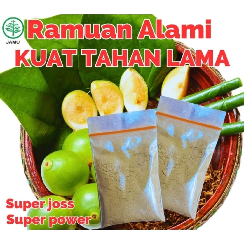 jamu kuat/jamu madura /jamu tahan lama herbal isi 1 saset