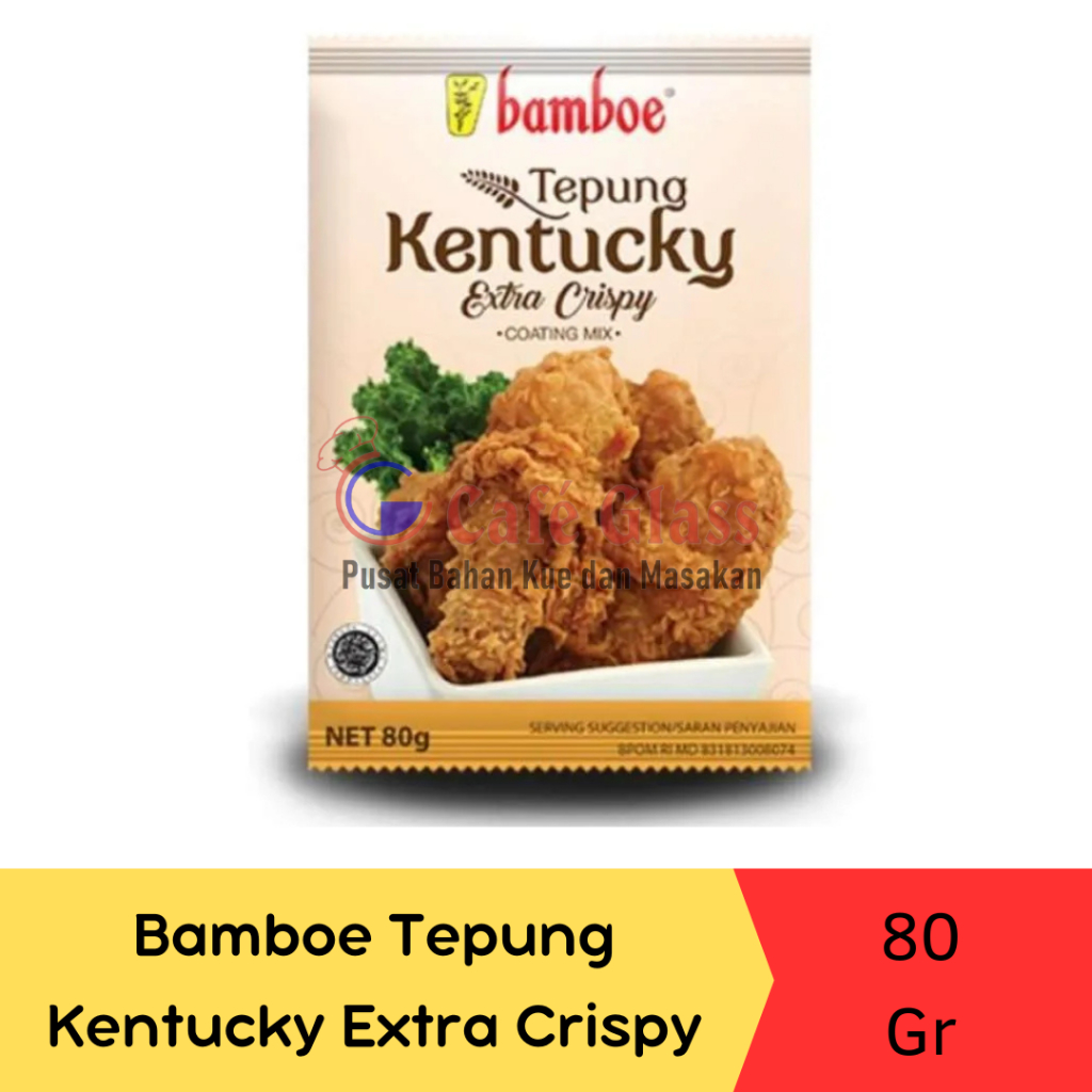 

Bamboe Tepung Bumbu Kentucky Extra Crispy-80Gr