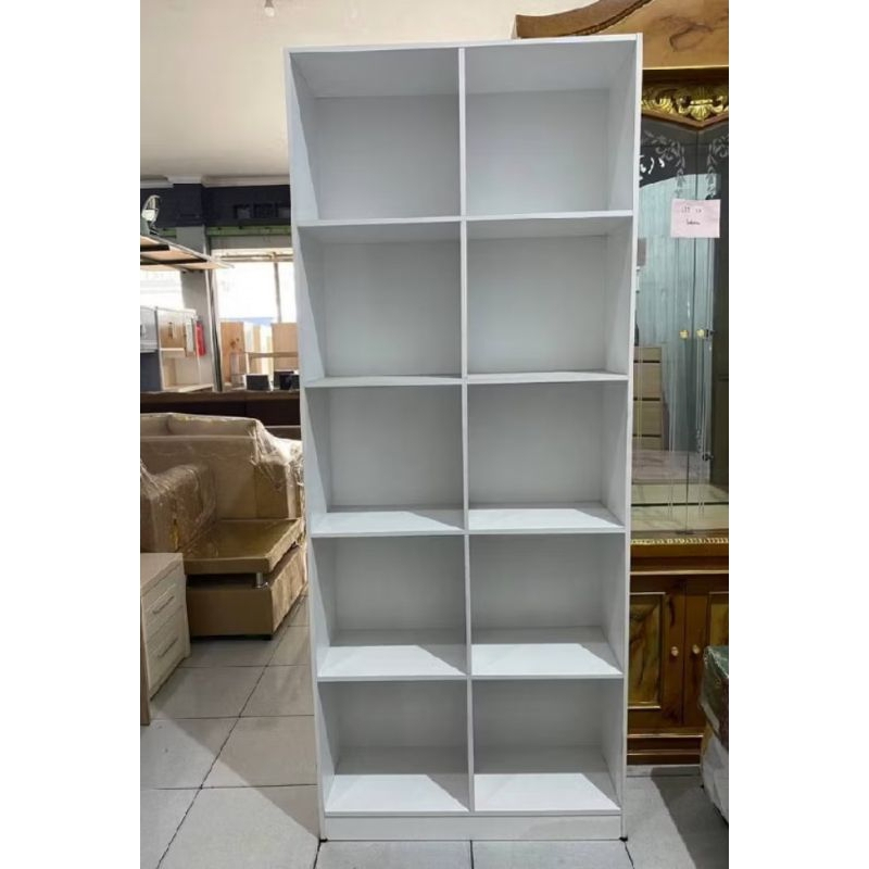RAK SERBAGUNA / RAK SUSUN SERBAGUNA / RAK SUSUN PUTIH / RAK BUKU PUTIH / LEMARI SUSUN SERBAGUNA