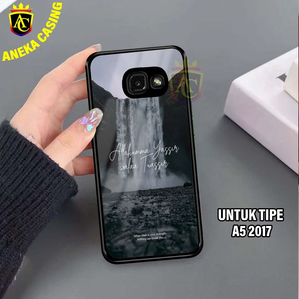 Naysila Naymila Case Samsung A5 2017- Hardcase Glossy Casing Hp Samsung A5 2017 [Motif - Quotes 1] -
