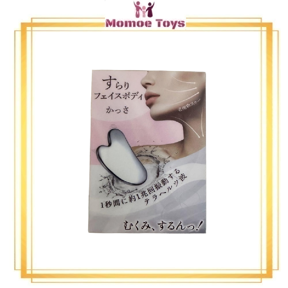 Cassa Plate Slim Face Body Kassa Terahertz Wave - Gua Sha Massage Tool Natural Jade Original Japan