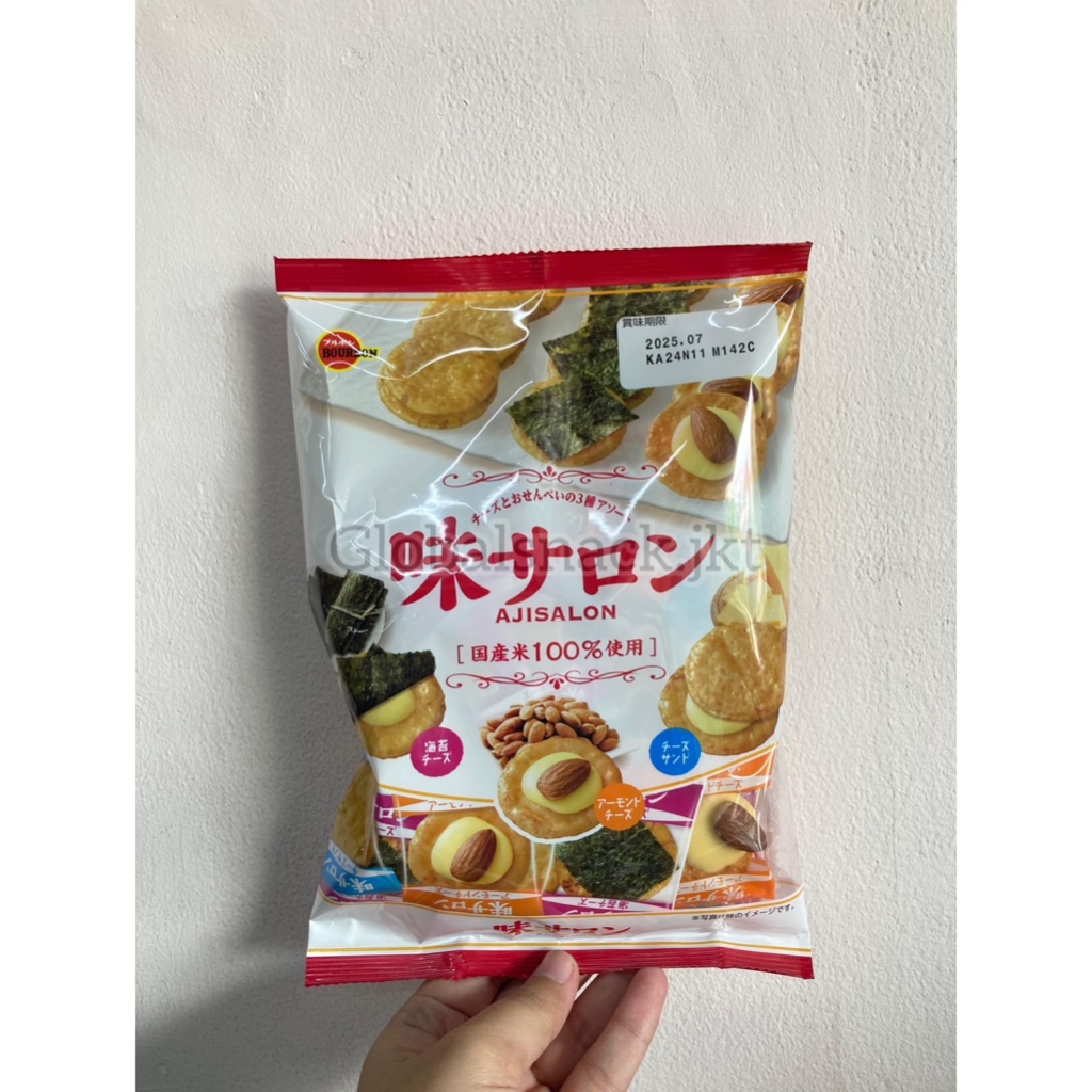 

BOURBON AJISALON CRACKERS ALMOND JEPANG