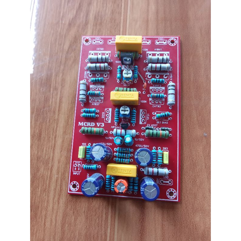 Pcb Driver Mcrd V3 Low Sub Power Ampli