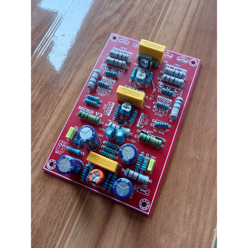 Pcb Driver Mcrd V3 Modif Low Sub Mid Flat Power Ampli