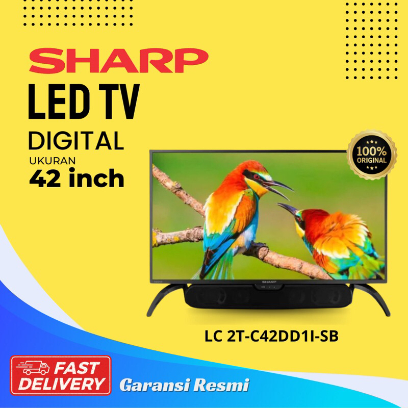 LED TV SHARP 2T-C42DD1i-SB AQUOS Digital LED TV 42 INCH