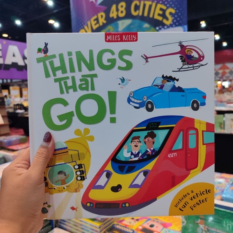 BIG BAD WOLF BOOKS • MILES KELLY : THINGS THAT GO - BUKU ILMU PENGETAHUAN REFERENCE ANAK BBW IMPORT