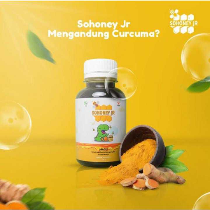 

Sohoney Jr - Madu Penambah Nafsu Makan Dan Berat Badan Anak 100% Original