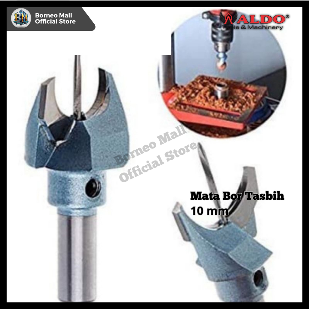 MB14 >> ALDO Mata Bor TASBIH 10mm By. Borneo Mall