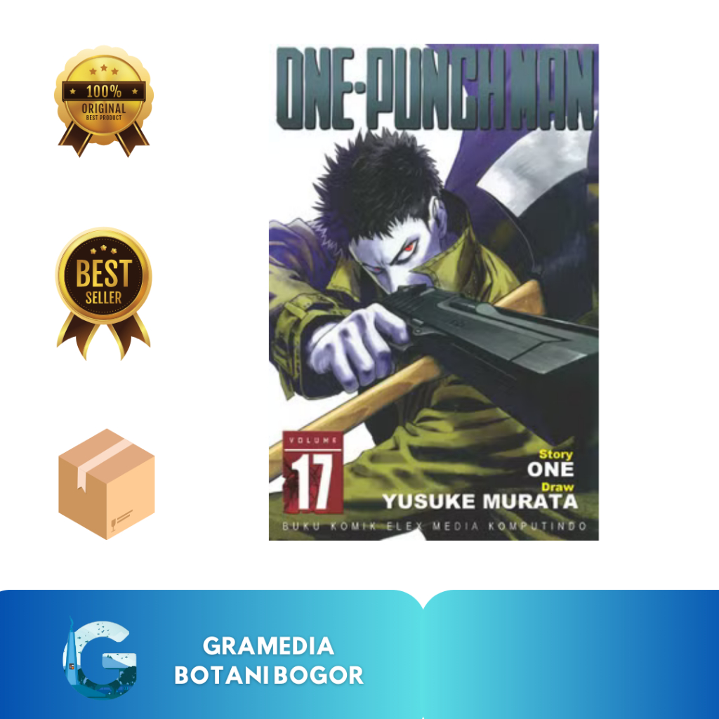 Gramedia Bogor - One Punch Man 17