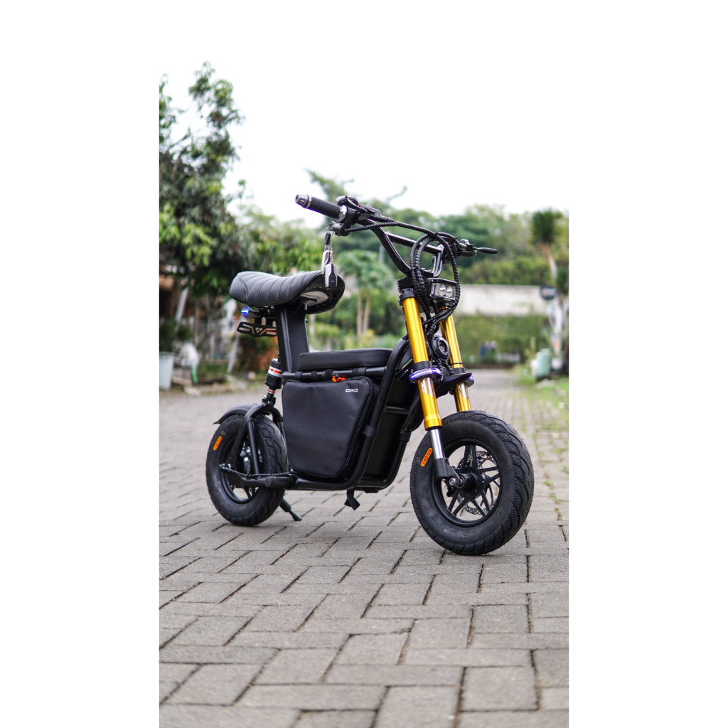 Fiido Q1S Upgrade Hitam Kecepatan 37km/jam