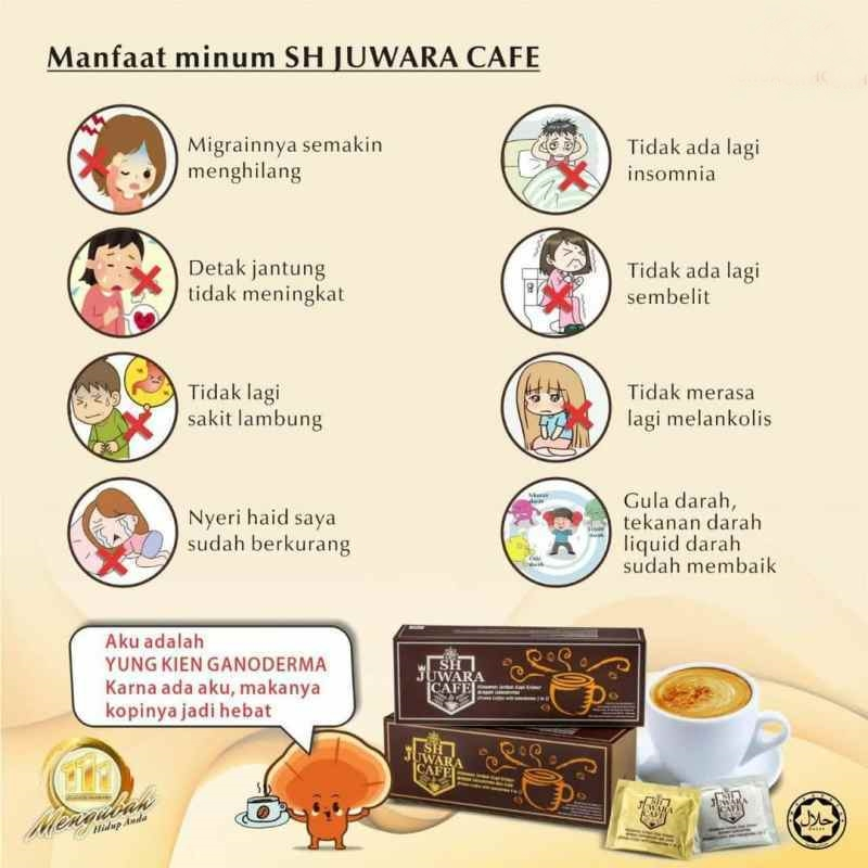 

KOPI GANODERMA 3 IN 1/ 4 IN 1 - 3 in 1 - KOPI KESEHATAN