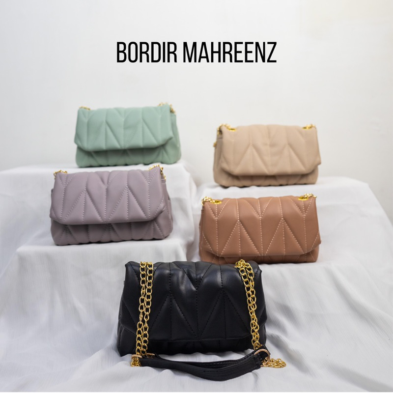 Bordir Mahreenz | Sources.id Original - Tas Selempang Rantai Wanita