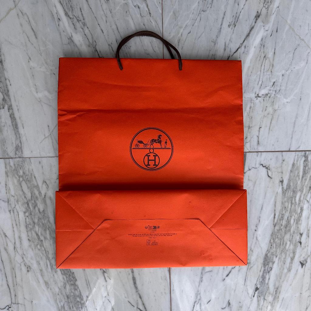 Hermes paper bag Paper bag HERMES official original authenthic