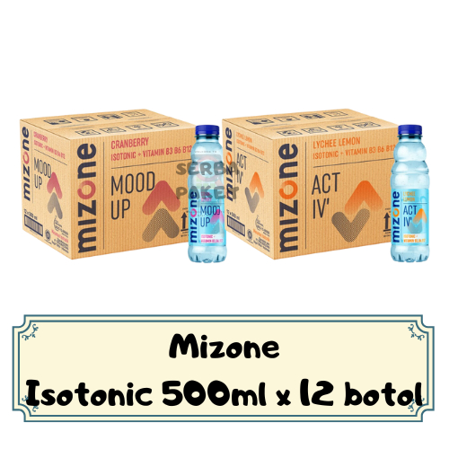 

Mizone Minuman Isotonic 500 ml x 12 Botol