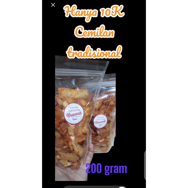 

KERIPIK SINGKONG ORIGINAL/MANGLENG/CEMILAN KERIPIK