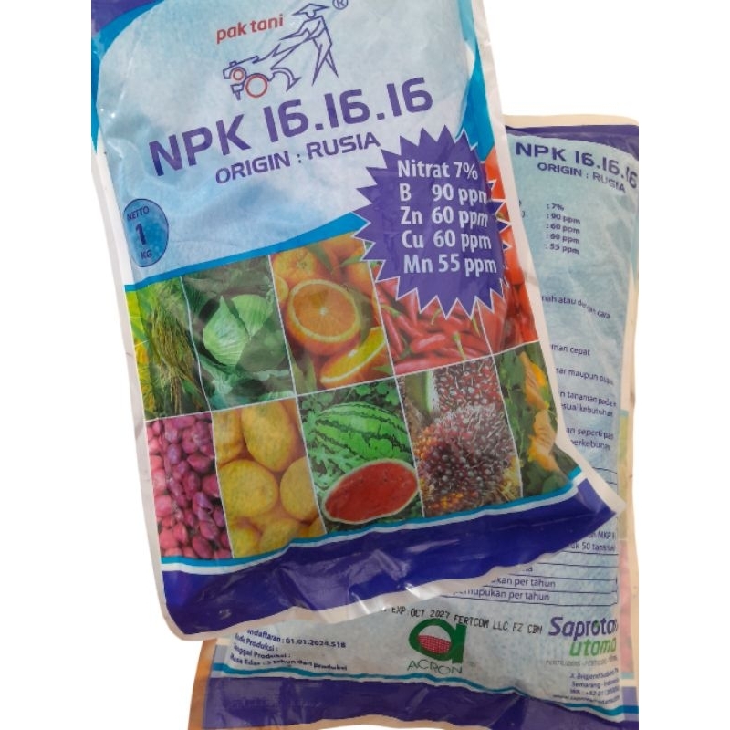 NPK PAK TANI 161616 1KG