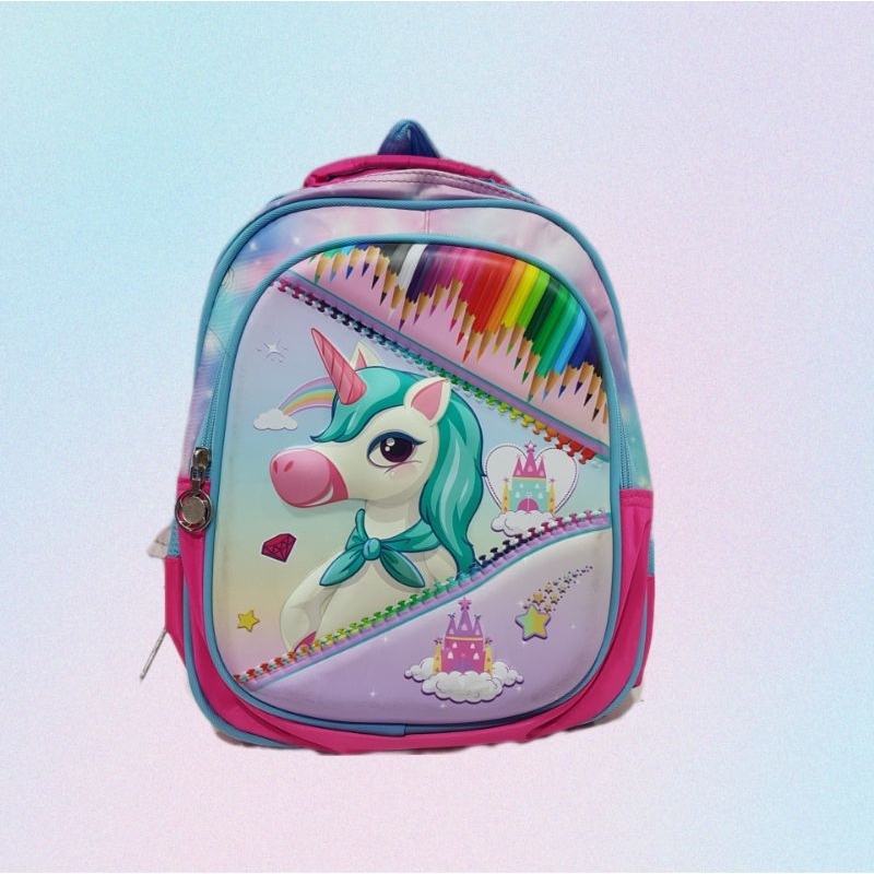 tas ransel anak perempuan/tas ransel sekolah anak perempuan paud/tas ransel karakter 3D