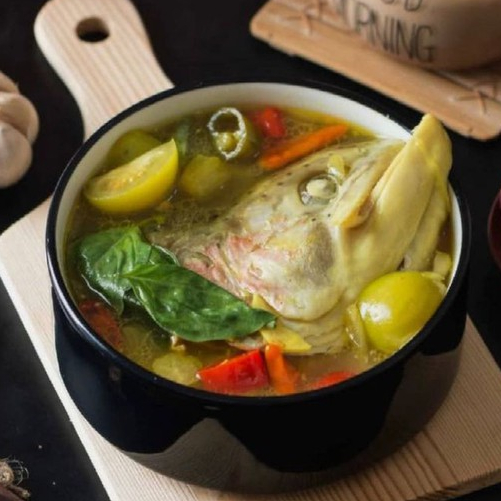 

Sup Asam - Asam Kepala Salmon
