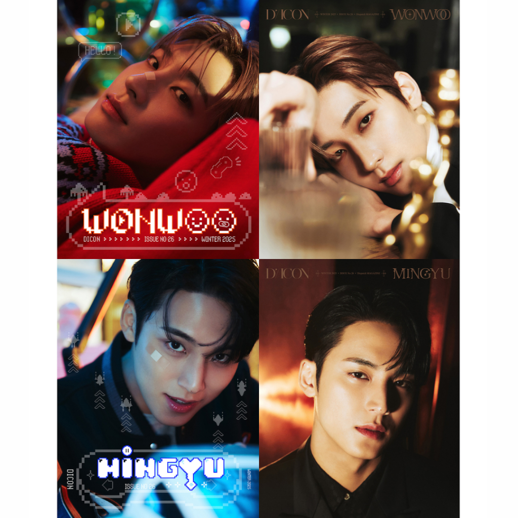DICON VOLUME N°26 SEVENTEEN (Cover : SEVENTEEN : WONWOO & MINGYU) Member
