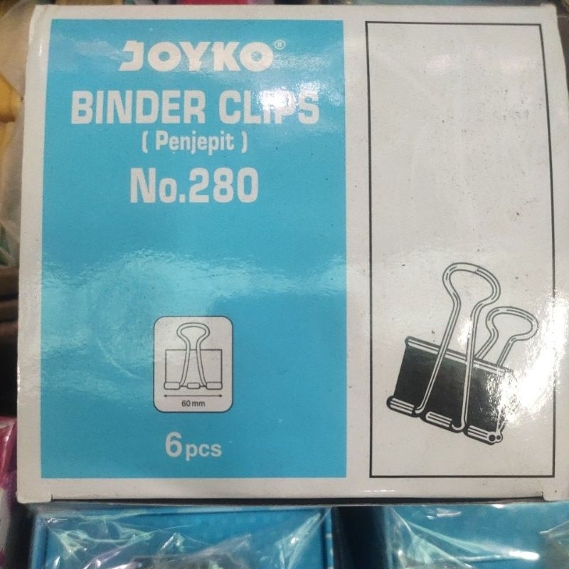 

joyko binder clip no.280 / box