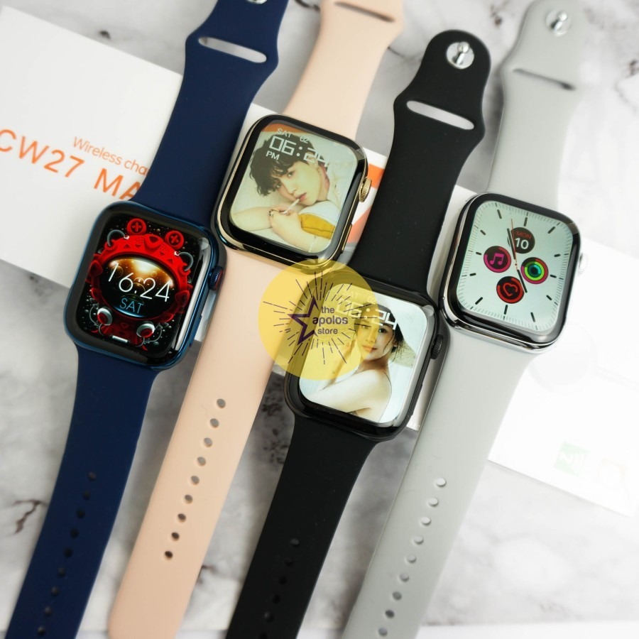 JXRZ Smartwatch Series 8 Jam Tangan Pintar W27 Pro Max Hw22 Pro Max Watch Bluetooth Android