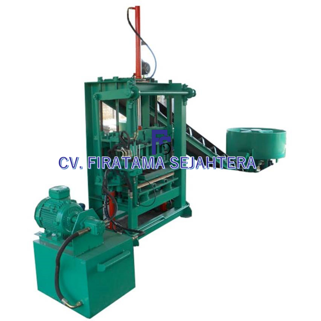 Mesin Batako dan Paving Block Hidrolik Semi Manual