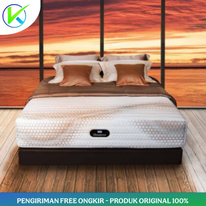 Springbed Simmons Beautyrest Ultima Sandaran New Copenhagen ( Fullset )