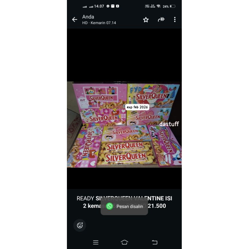 

SILVERQUEENPACKVALENTINE