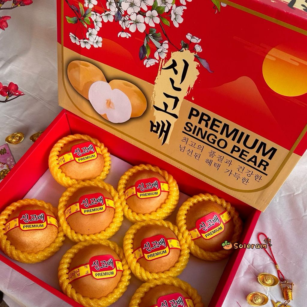 

Buah Pear Golden Pear Singo Pear Korea Hampers Imlek Fresh Fruit