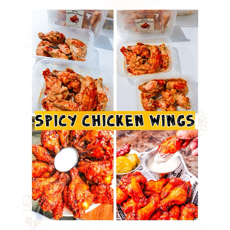 

Spicy Chicken Wings/ayam bumbu pedas frozen