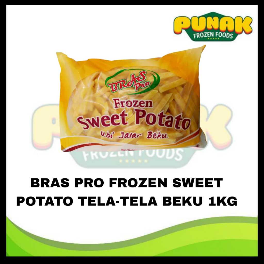 BRAS PRO FROZEN SWEET POTATO TELA-TELA UBI GORENG BEKU