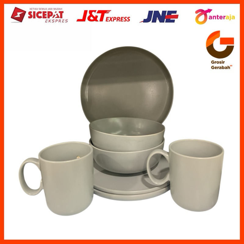 nakami dinner set keramik 8pcs Nk-ds130 55097