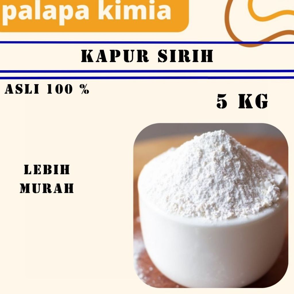 

Kapur Sirih ASLI 100 % LEBIH MURAH VARIASI 5 KG