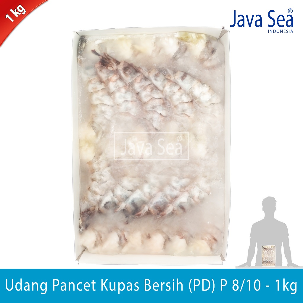 

Udang Pancet Kupas Bersih PD P 8/10 pack 1kg Java Sea