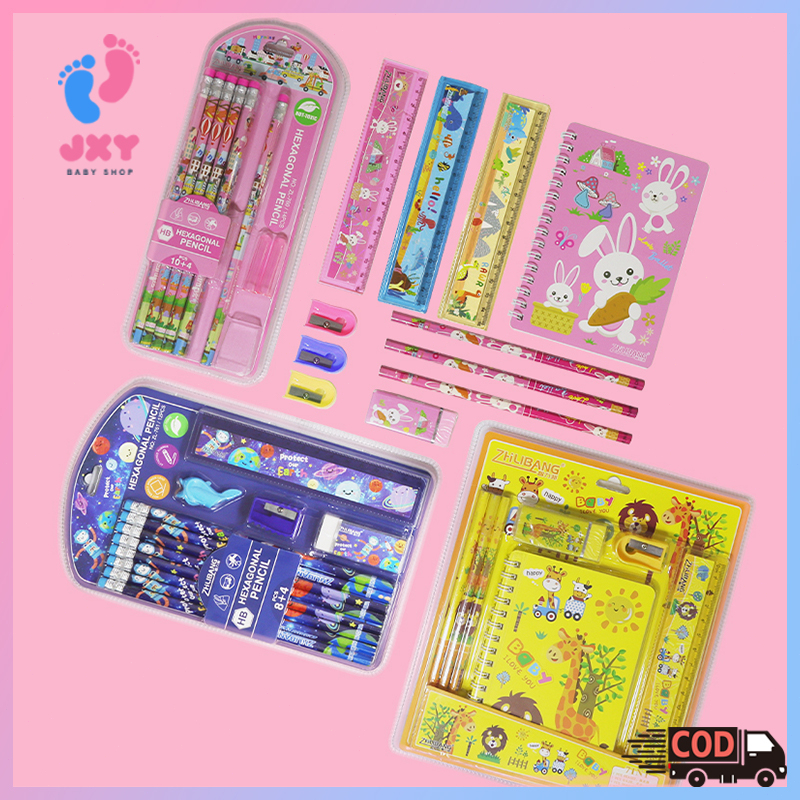 

Stationery anak/STATIONERY SET/Set Stationeri Anak/Pejabat murah L326-328