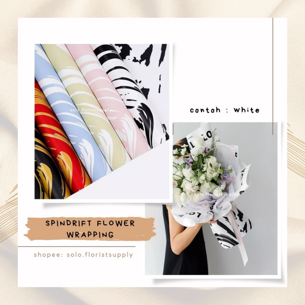 

SPINDRIFT FLOWER WRAPPING GEODE PAPER GIFT PEMBUNGKUS BUNGA GOLDEN DOTS MARBLE FLOWER WRAPPING CELLOPHANE WATERPROOF KERTAS BUKET BUNGA TISSUE PAPER PEMBUNGKUS Flower Wrapping Paper New Aurora Pattern Kertas Buket Aksen Gambar Aurora