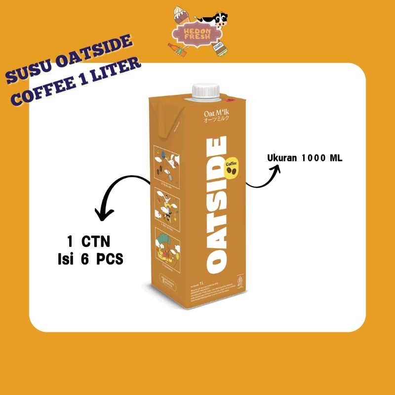 

Oatside Oatmilk Coffe 1 Liter (1 CTN 6 PCS)
