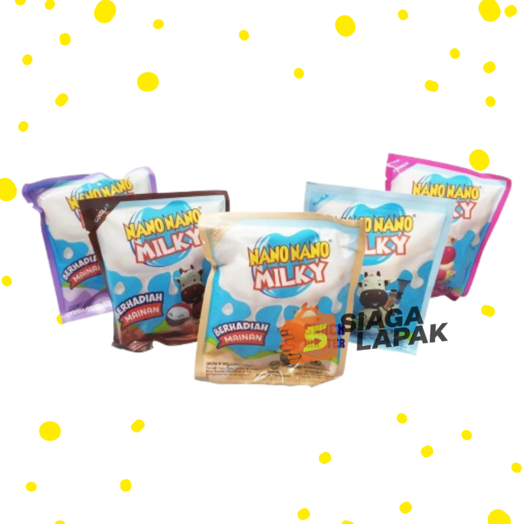 

Permen Nano Nano Milky Susu 12gr Aneka Varian Rasa