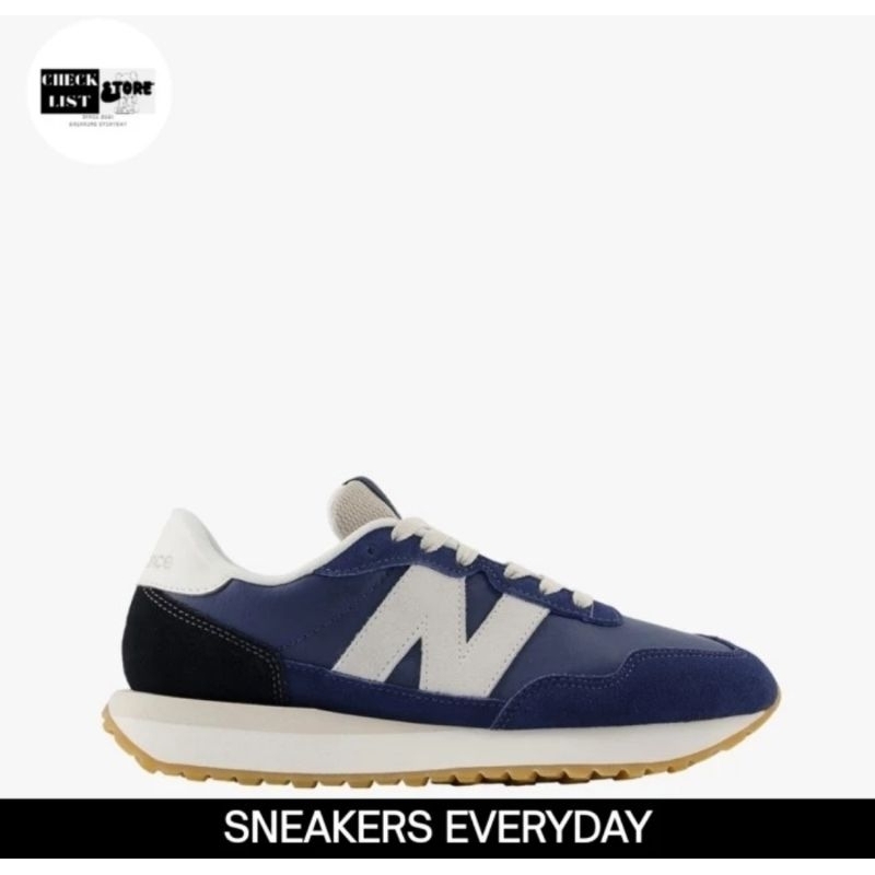 NEW BALANCE 237 SNEAKERS ORIGINAL 100% (WOMEN) WS237SSN NAVY