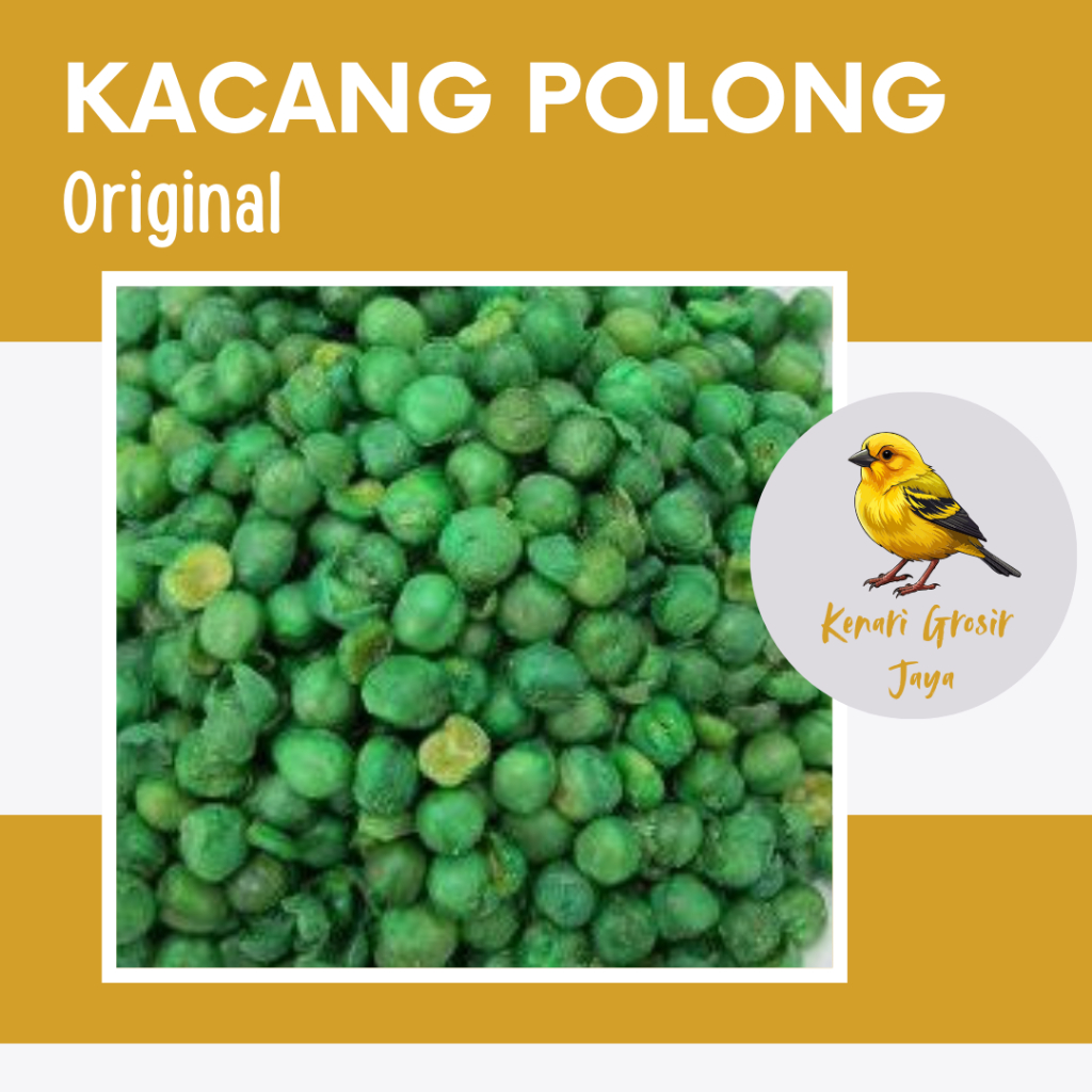 

Kacang Polong Hijau Original 500 Gram | Camilan Enak Murah