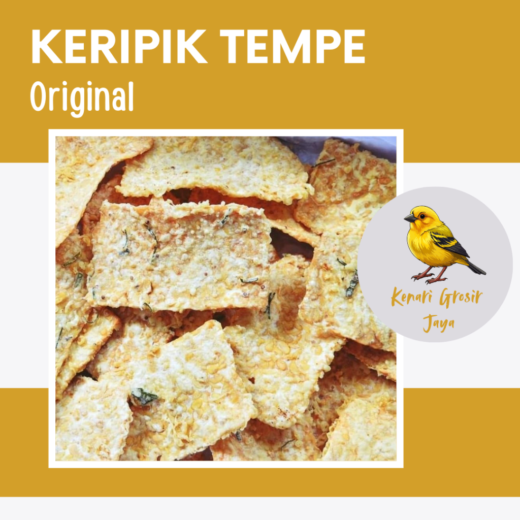 

Keripik Tempe Kotak Tepung 1 Kg | Camilan Enak Murah