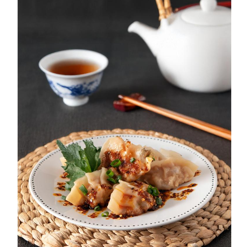 

Pangsit Chili Oil Isi Ayam / Pangsit Ayam Chili Oil Isi 7 / Wonton Ayam