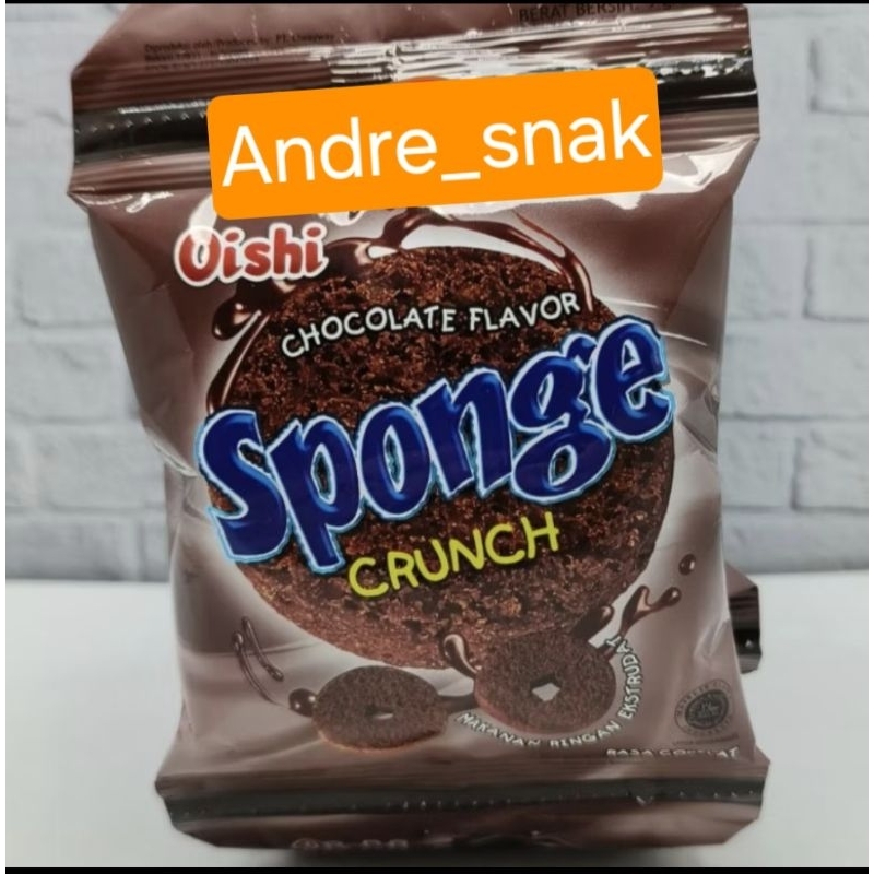 

Oishi Sponge Coklat 22 gr ( 5 pcs )