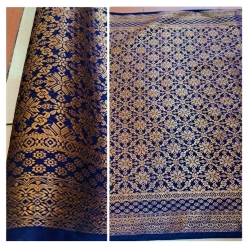 Kain Songket Palembang Original 100% Premium Tenun/ kain Songket Meteran/Songket Palembang Tenun.