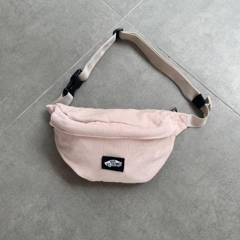 Tas Selempang , Vans Traveler Fanny Pack Peach Waist Pack Cordura 100%Original
