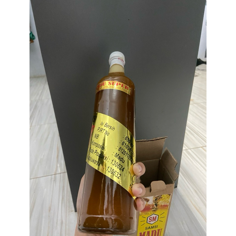 

madu super (madu murni+royal jelly +bee pollen)