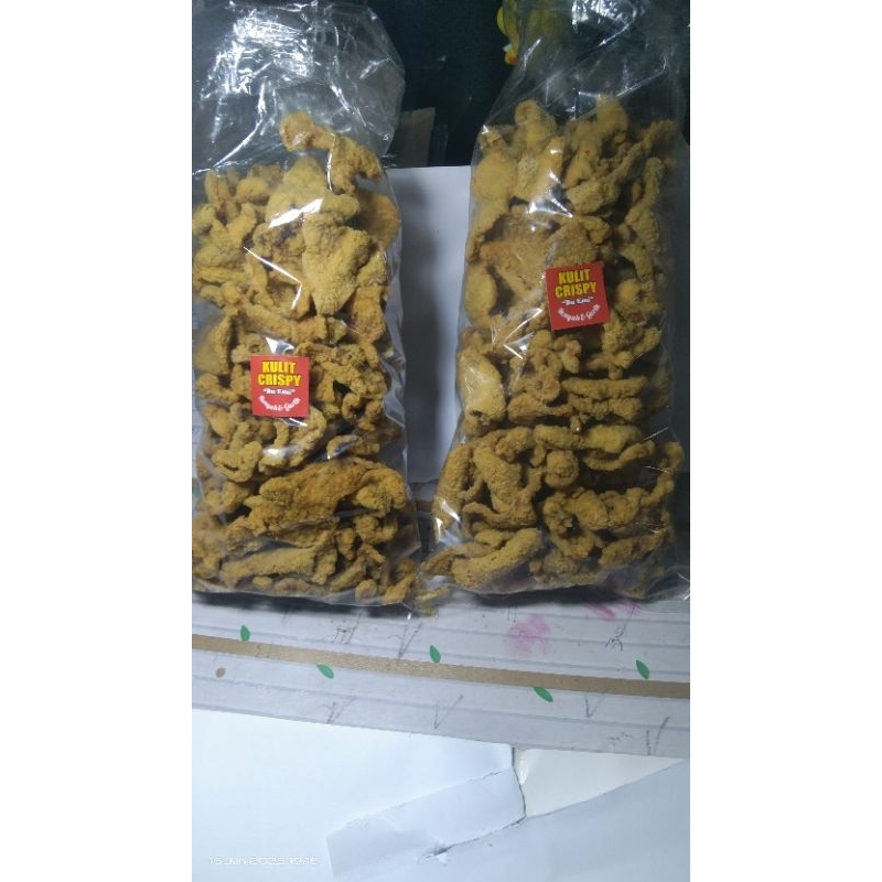 

keripik kulit crispy 500gram