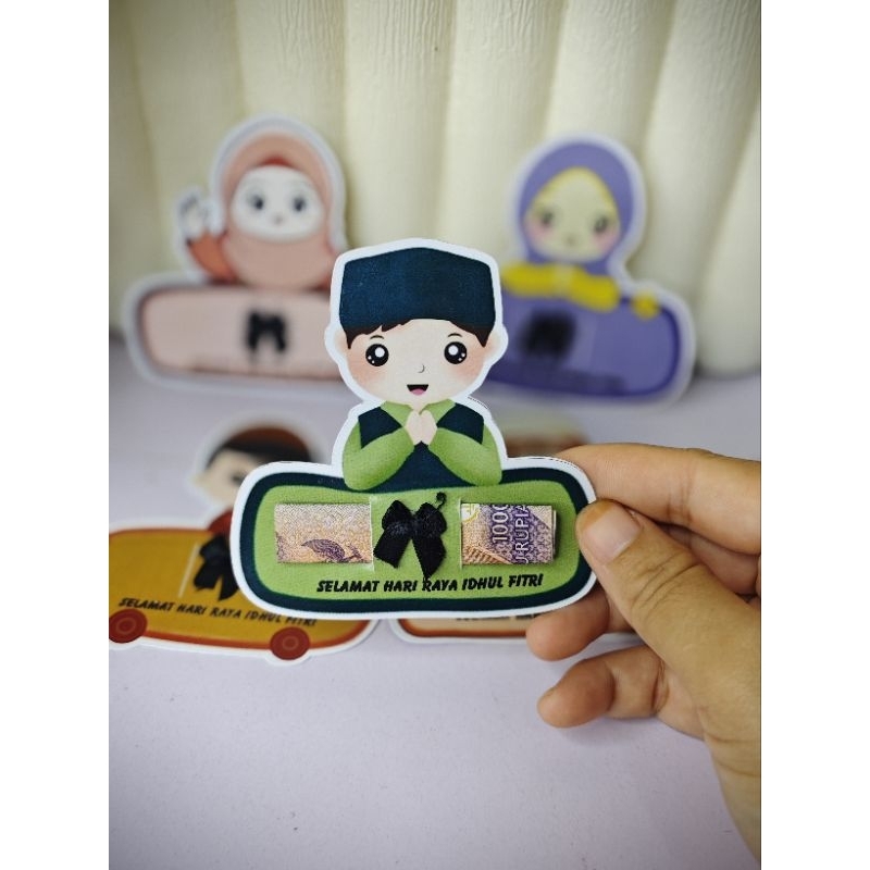 

Amplop lebaran Bocil lucu isi 10 pcs